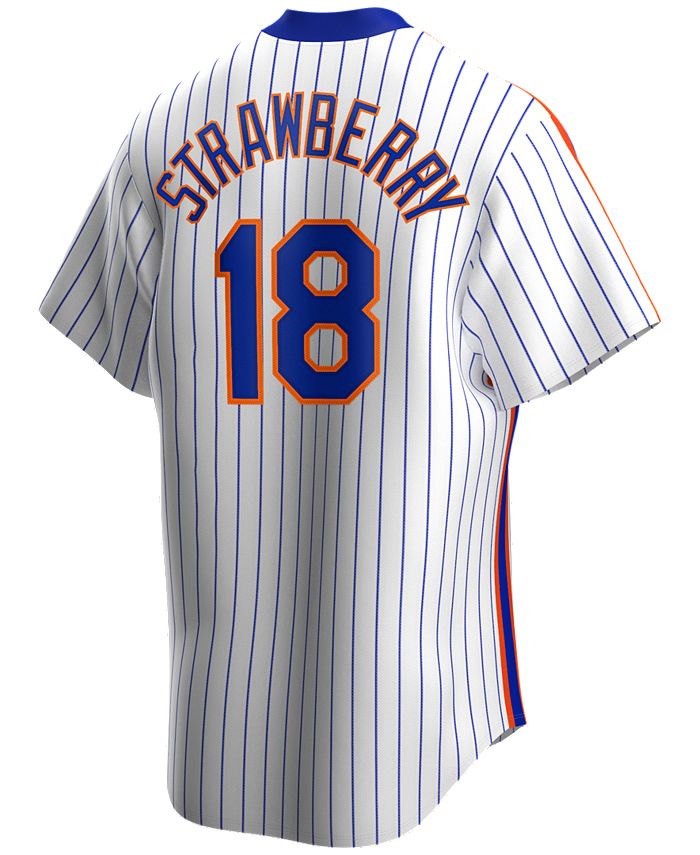 Nike Men's Darryl Strawberry New York Mets Coop Player Replica Jersey -  Macy's