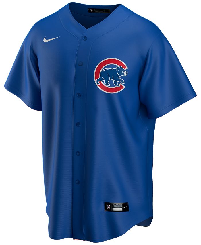 Nike Men's Chicago Cubs Official Blank Replica Jersey - Macy's