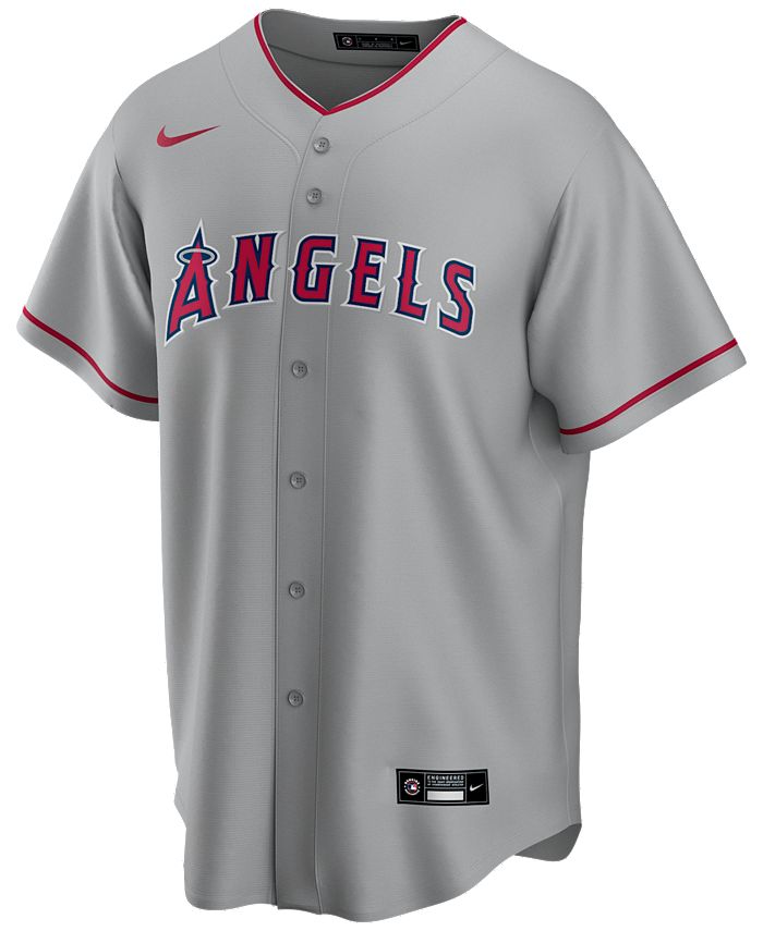 Nike Men's Los Angeles Angels Official Blank Replica Jersey - Macy's