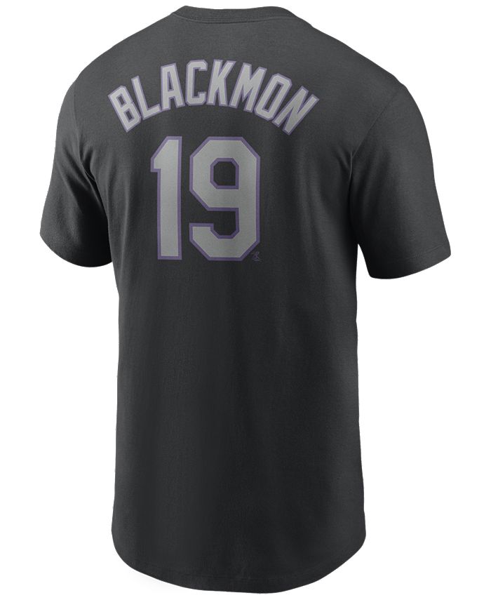 Nike Men's Charlie Blackmon Colorado Rockies Name and Number Player T ...