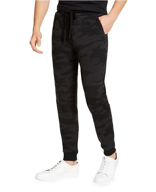 Calvin Klein Men S Camo Jogger Pants Reviews Pants Men