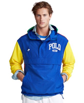 big and tall pullover windbreaker