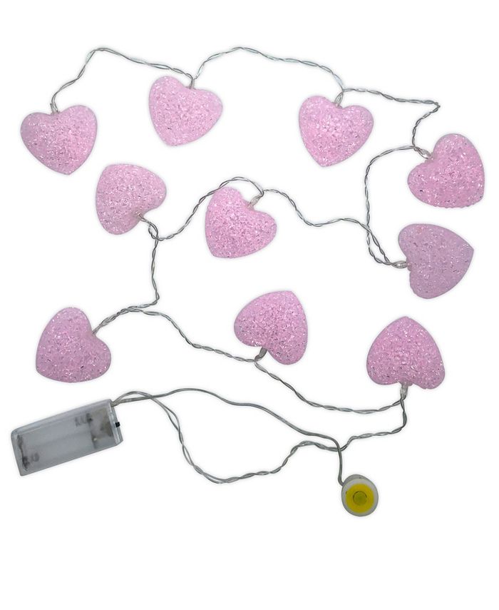 Sarina Accessories LED Heart Shaped String Lights for Girls - Macy's
