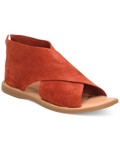 Born Iwa Flat Sandals Reviews Sandals Shoes Macy S