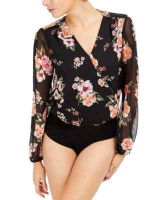 chiffon bodysuit