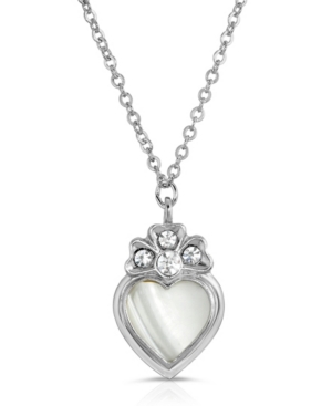 image of 2028 Crystal Heart Necklace