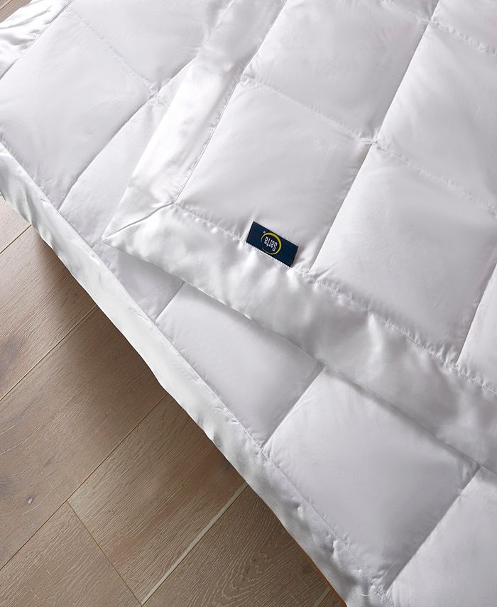 Serta White Goose Feather & Down Fiber Blanket, Twin Macy's