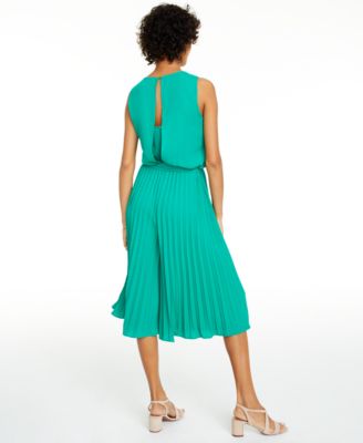 vince pleated jumpsuit