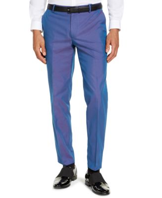 INC International Concepts INC Men's Slim-Fit Iridescent Pants, Created ...