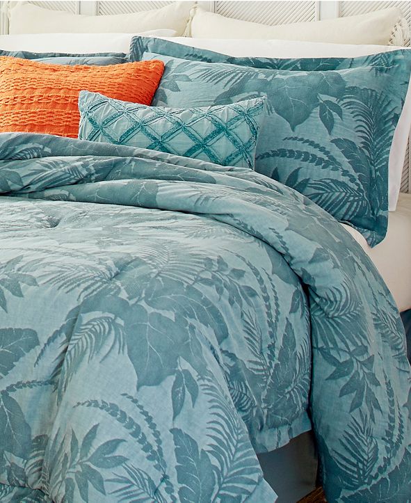 Tommy Bahama Home Tommy Bahama Blue Abalone Queen Comforter Set