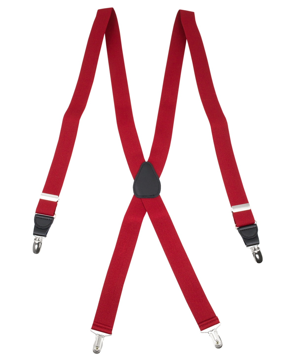 Men's Drop-Clip Suspenders - Red