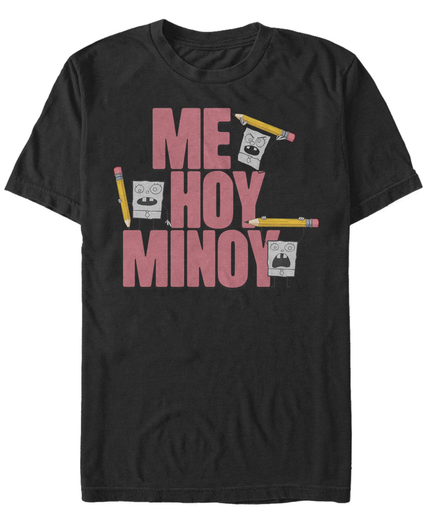 Мужская футболка Fifth Sun Doodlebobs Cubed Short Sleeve Crew, цвет: Чёрный — фото 1