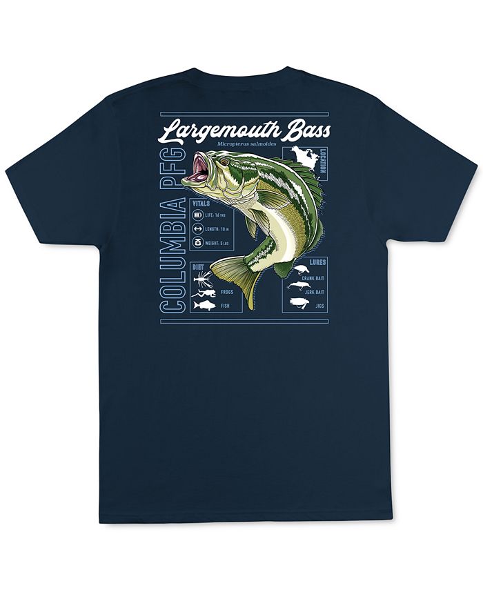 Columbia Sportswear Men's Largemouth Bass PFG Graphic T-Shirt - Macy's