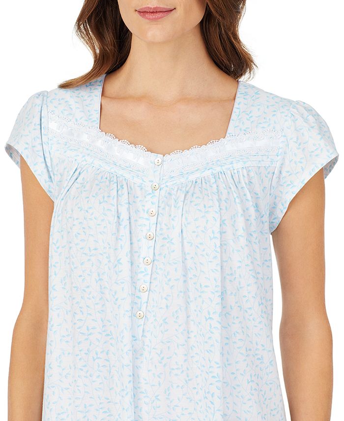 Eileen West Cotton Printed Nightgown Macy's