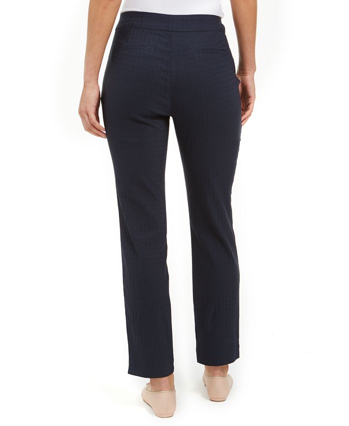 Charter Club Jacquard Pull-On Pants, Created for Macy's & Reviews ...