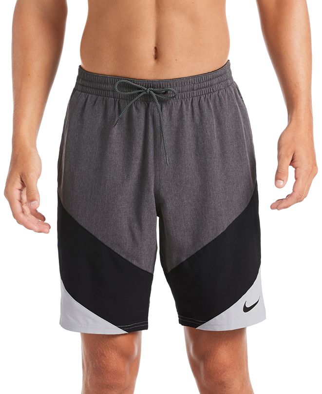 Nike Men's Volley Logo Vortex 9" Swim Trunks & Reviews - Swimwear - Men