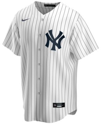 New York Yankees Split Nike Jersey Aaron Judge Navy-White Splicing