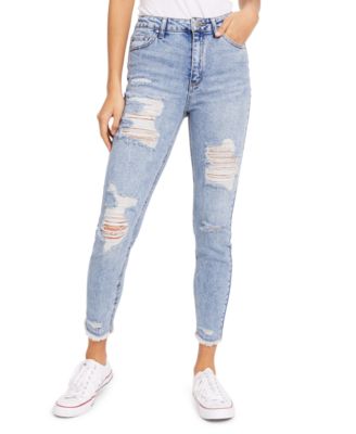 juniors distressed jeans