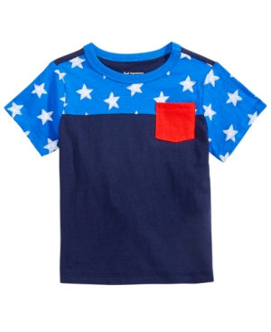 image of First Impressions Baby Boys Stars and Stripes T-Shirt, Created for Macy-s