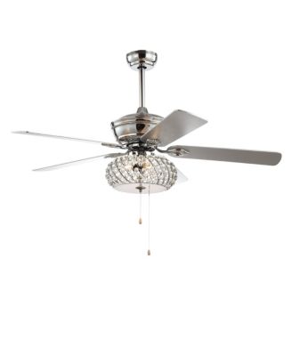 Crista 52" 3-Light, Wood Led Ceiling Fan