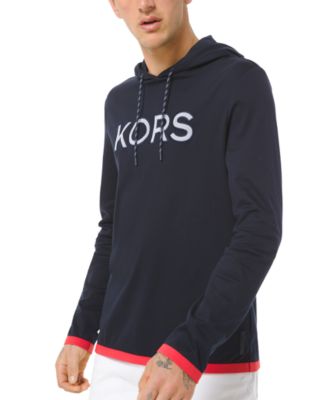 michael kors men's hooded sweatshirt