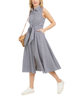 macys gingham dress