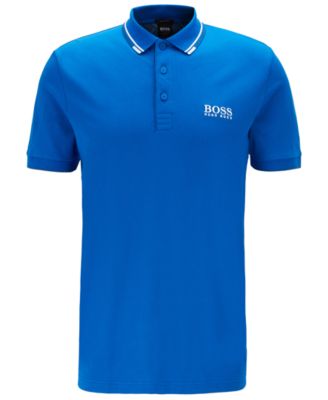 Hugo Boss - Men's Paddy Pro Bright Blue Polo Shirt