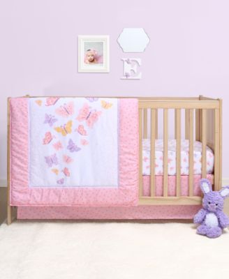 nojo butterfly crib bedding