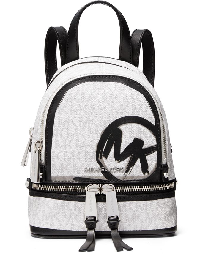 Michael Kors Rhea Zip Mini Messenger Backpack - Macy's