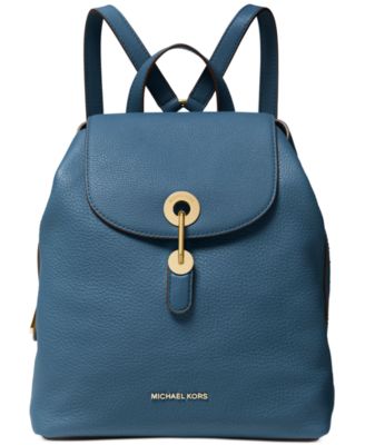 teal michael kors backpack