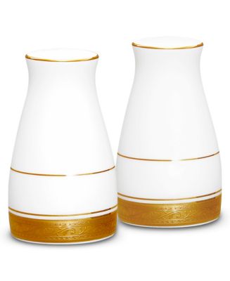 Noritake Crestwood Gold Salt & Pepper - Macy's