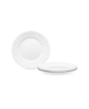 Noritake Cher Blanc Set/4 Salad Plates In White