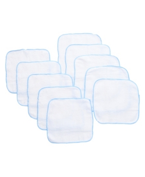 Tendertyme Baby Boys and Girls 10-Pack of Terry Washcloths