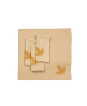 Manor Luxe Autumn Leaves Napkins - Set of 4