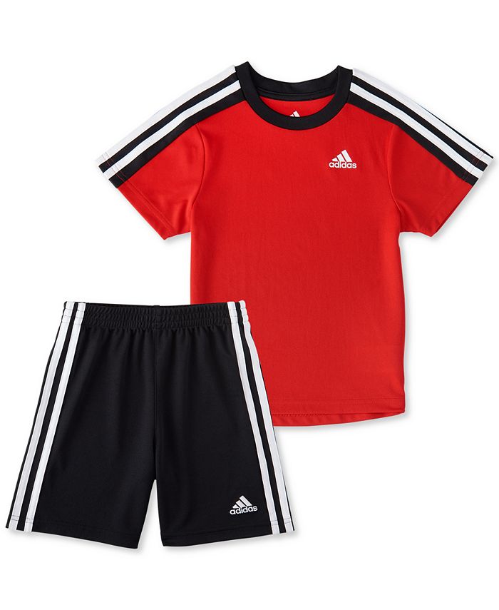 adidas Toddler Boys 2-Pc. Soccer T-Shirt & Shorts Set & Reviews ...
