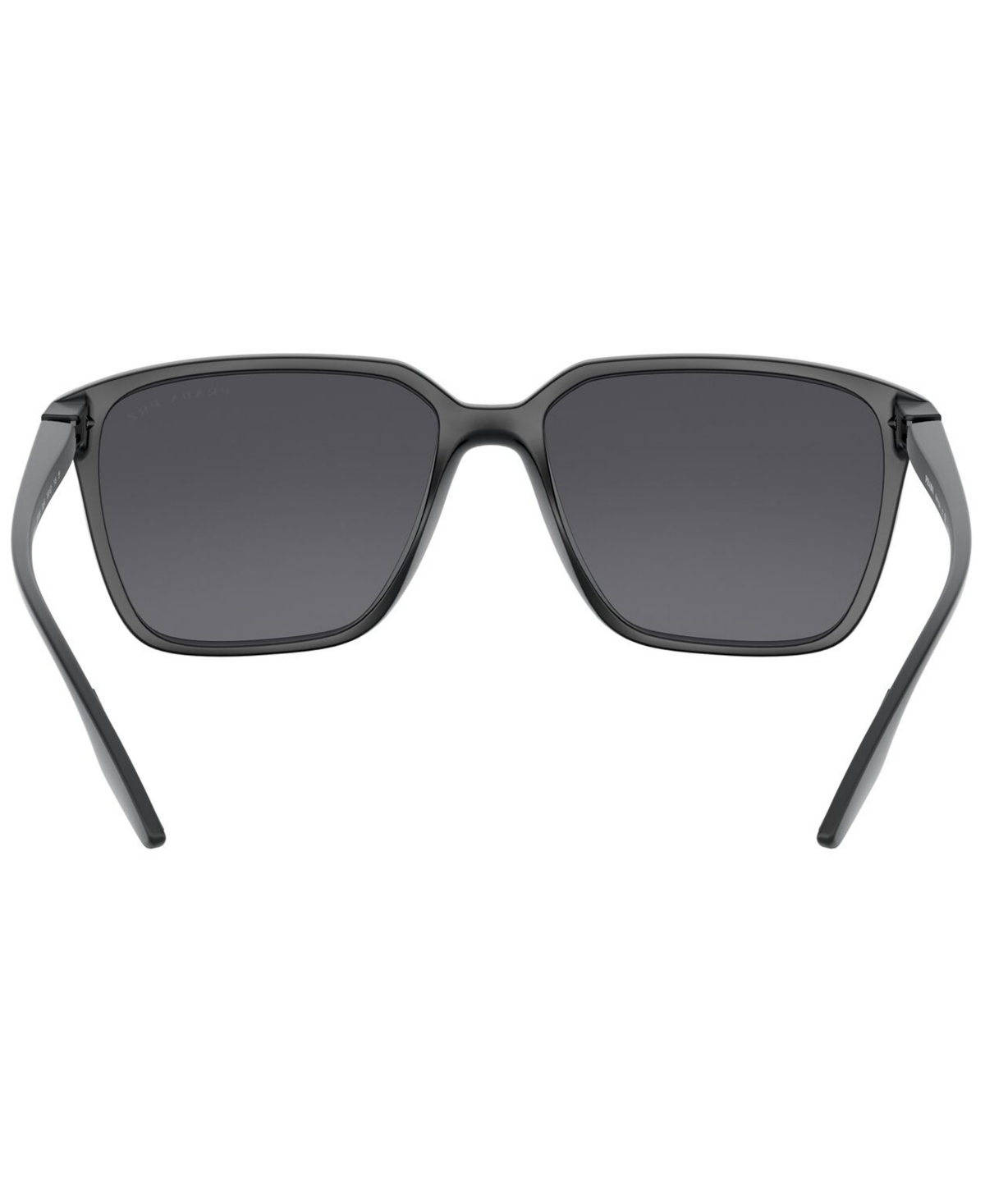 Shop Prada Men's Polarized Sunglasses, Ps 06vs 58 In Black Demishiny,polar Grey