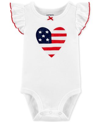 red white and blue bodysuit