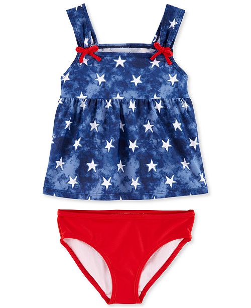 Carter S Baby Girls 2 Pc Red White Blue Swimsuit Reviews Kids