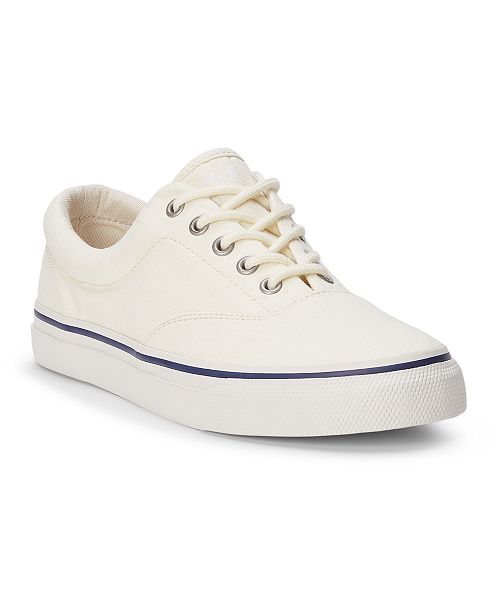 Polo Ralph Lauren Men S Harpoon Canvas Sneaker Reviews All
