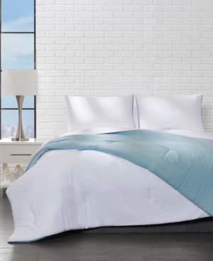 Reversible Microfiber Polka Dot Full/Queen Comforter 3 Piece Set Bedding