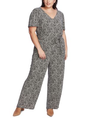plus size cheetah jumpsuit