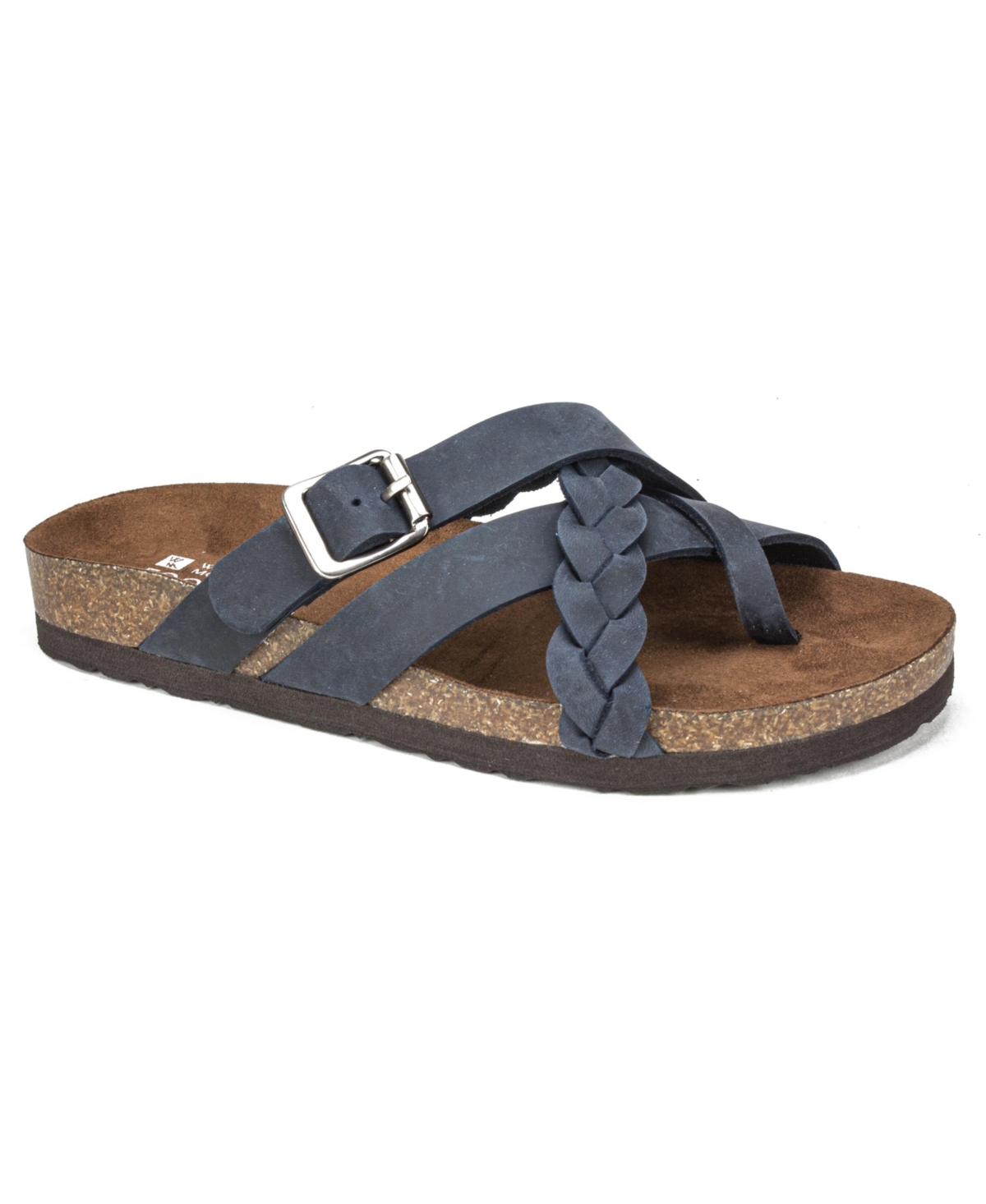 White Mountain Women's Harrington Footbed Sandals - Leather