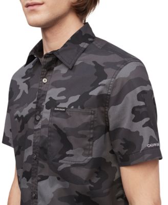 calvin klein short sleeve shirt