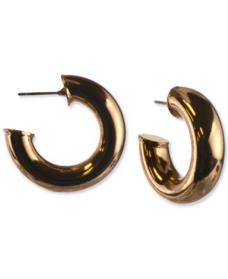 Charter Club - Small Tubular Hoop Earrings, 1"