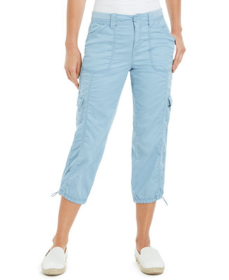 Style & Co Cargo Capri Pants, Created for Macy's & Reviews - Pants ...