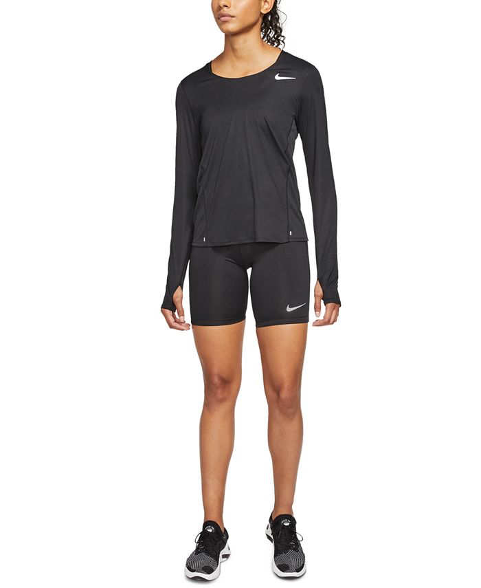 Nike Women's Fast Dri-FIT Running Shorts & Reviews - Shorts - Women ...