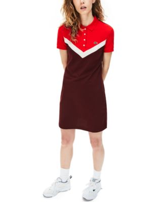 macy's lacoste slim fit polo