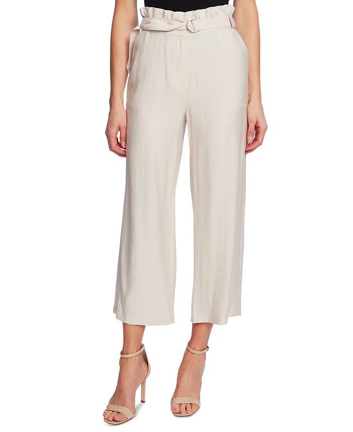 CeCe Belted Paperbag-Waist Pull-On Pants & Reviews - Pants & Capris ...