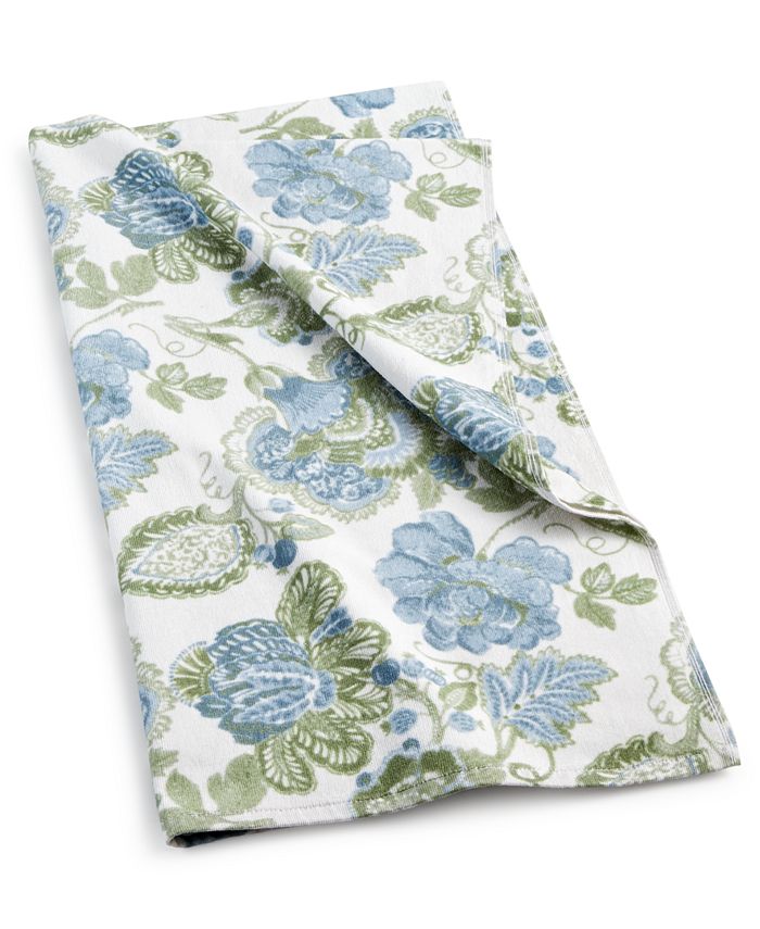 Sunham CLOSEOUT Blue Jacobean Floral Cotton 30