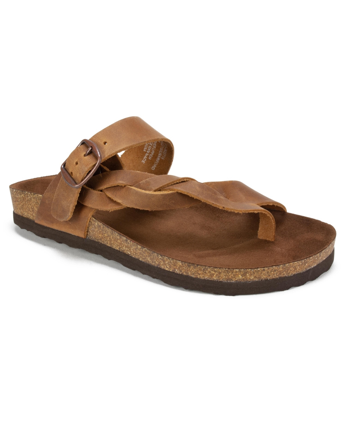 Women's Crawford Footbed Sandals - Brown, Leather